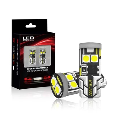 Canbus Error Free T10 Wide Voltage 10V-35V