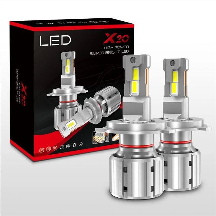 Veleprodaja Super Bright X20 nove Led žarulje za prednja svjetla 55 W za projektor