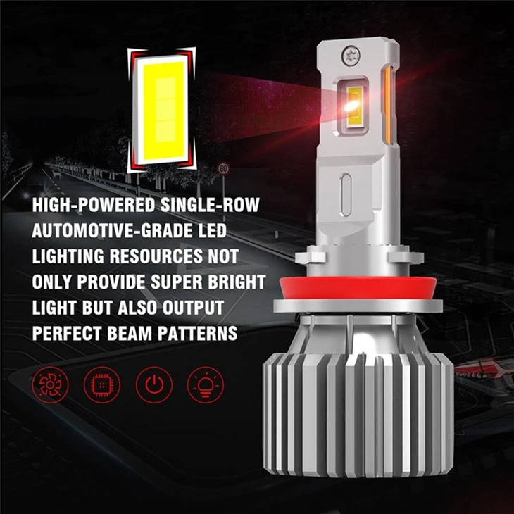 High Output Fast Cooling 880 H27 Headlight Bulbs