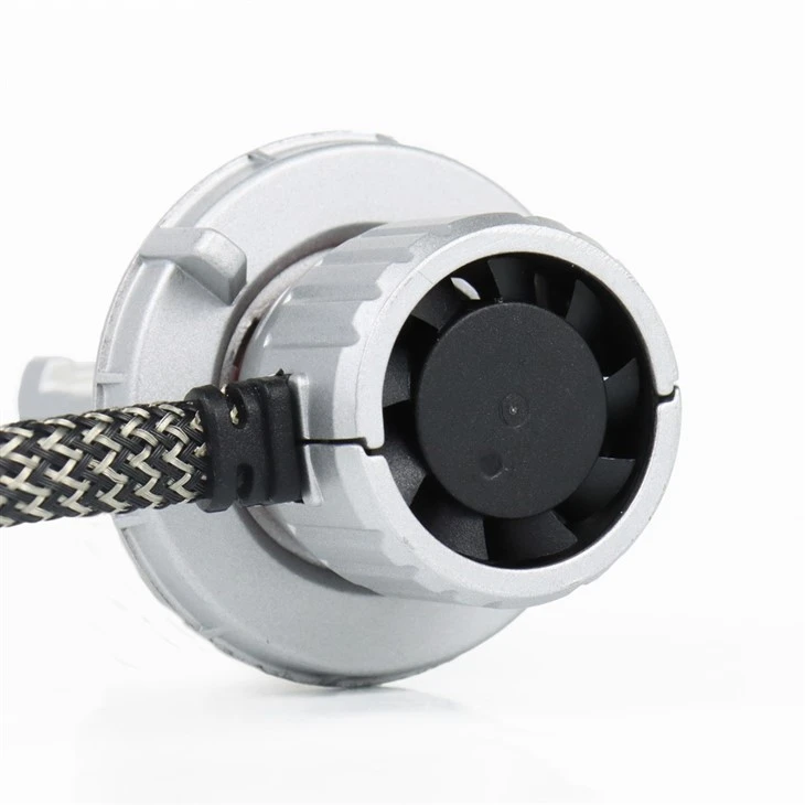 Copper Tube Fast Cooling LED Bulb 45W Strong Fan H13 Headlight